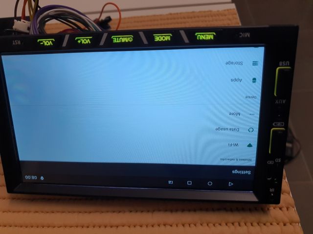 Radio Coche CarPlay GPS WiFi Bluetooth 7".