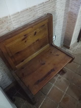 Mesa y 2 sillas esparto 1 banco de175 y otro de 75