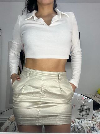 Minifalda Stradivarius 