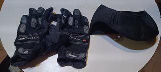 Chaleco táctico paintball verde y demas accesorios