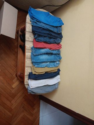 12 Pantalones de bebé 9 a 18 meses 
