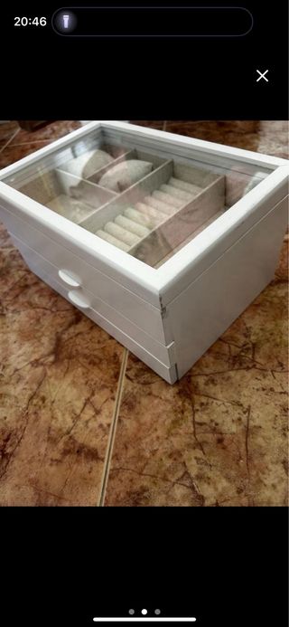Joyero Blanco Zara