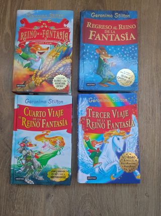 Libros Gerónimo Stilton, el Reino de la fantasía 