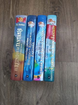 Libros Gerónimo Stilton, el Reino de la fantasía 