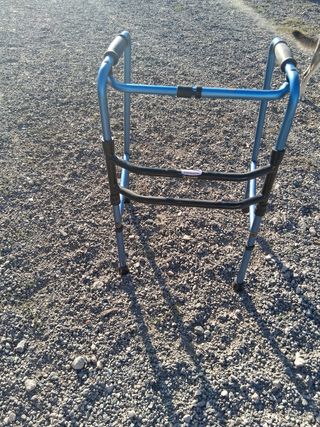 Andador Plegable Adulto Azul