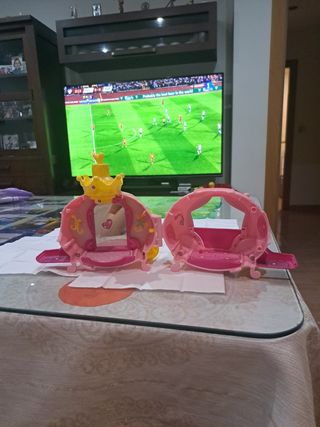 Carroza Pin y Pon Rosa