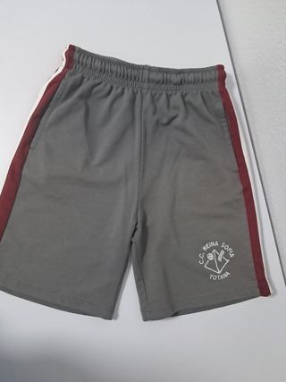 Pantalón Corto Uniforme Gris