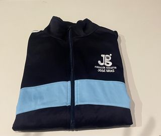 Chaqueta chándal colegio Cristo Rey JB talla 16