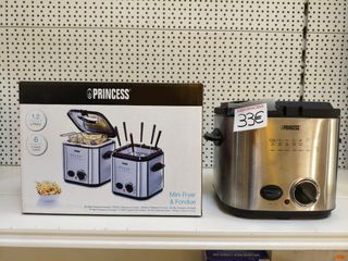 Princess Mini Freidora y Fondue 1.2L