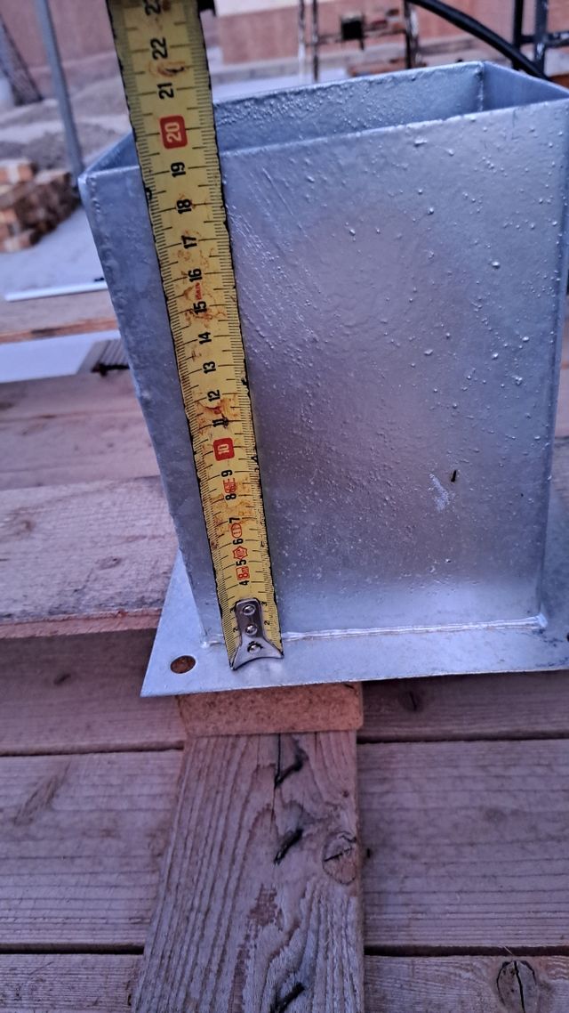 Anclaje Poster Cuadrado 140x140x20cm