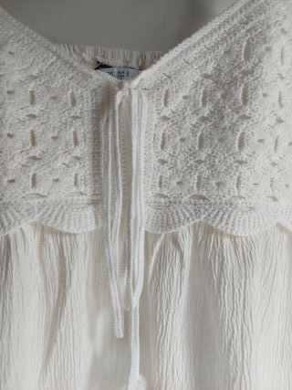 Camiseta tirantes Stradivarius blanca