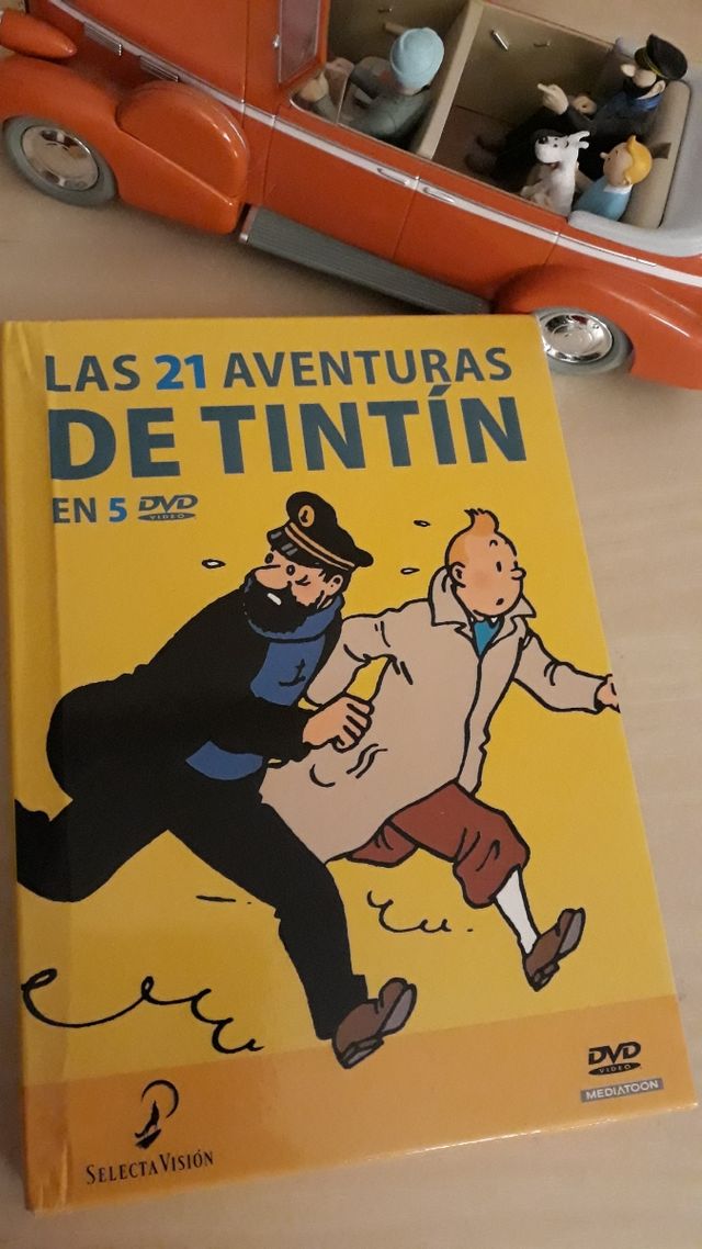 Las 21 Aventuras de Tintín DVD