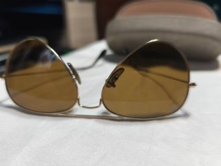 Gafas de Sol Ray-Ban Aviador Doradas