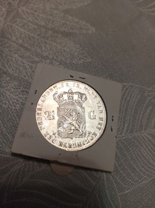 Guillermo III Plata 1872 Países Bajos