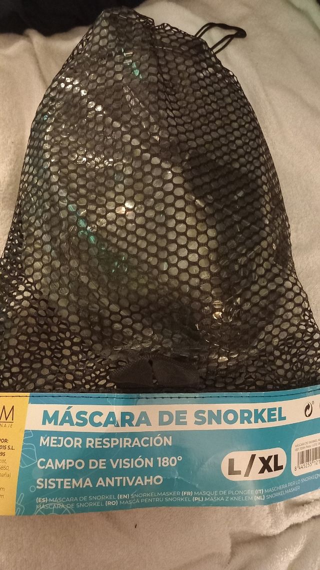 Máscara de snorkel L/XL
