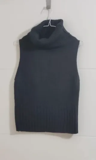 Chaleco Promod cuello alto lana talla 40