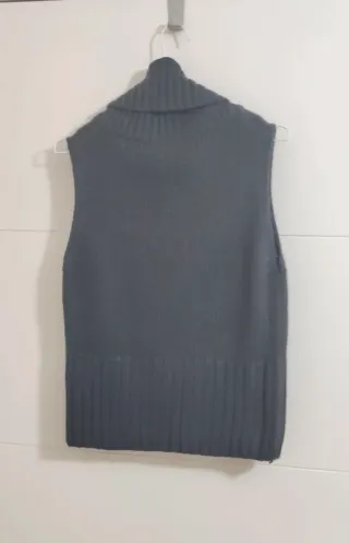 Chaleco Promod cuello alto lana talla 40