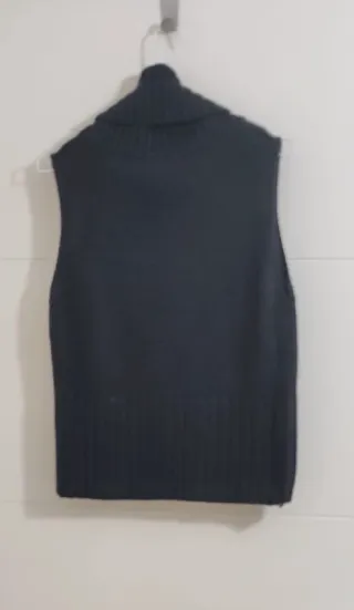 Chaleco Promod cuello alto lana talla 40