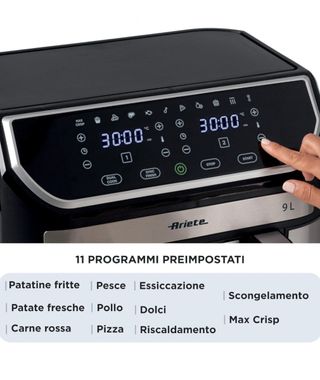 Freidora Aire Ariete 9L 11 Programas
