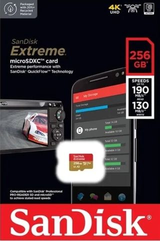 Tarjeta microSD SanDisk Extreme 256GB K40 MAX