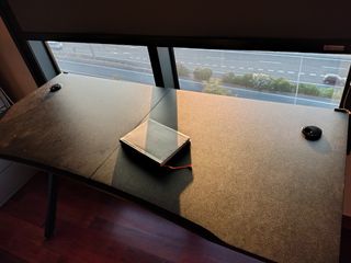 Escritorio Gaming/Estudio 140x60 cm Negro