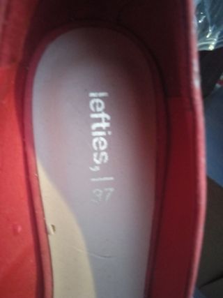 Zapatos de tacón Lefties Rojo Talla 37