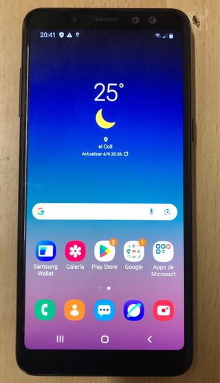 TELÉF :SAMSUNG GALAXY A-8 32 GB COLOR NEGRO LIBRE 