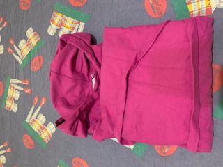 Accappatoio rosa XL con borsa