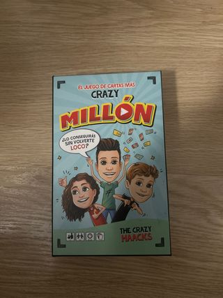 Juego de cartas Crazy MILLÓN The Crazy Haacks