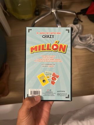 Juego de cartas Crazy MILLÓN The Crazy Haacks