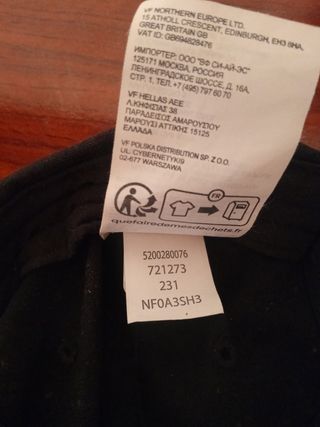 Gorra The North Face Negra