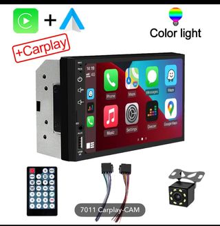 Radio Pantalla Carplay Android Auto Cámara