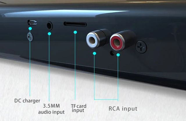 Barra de sonido inalámbrica con mando. Nueva