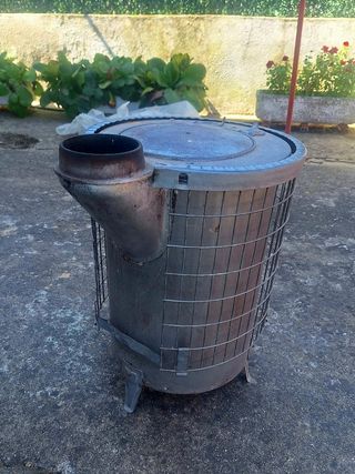 Estufa de leña / Salamandra metálica