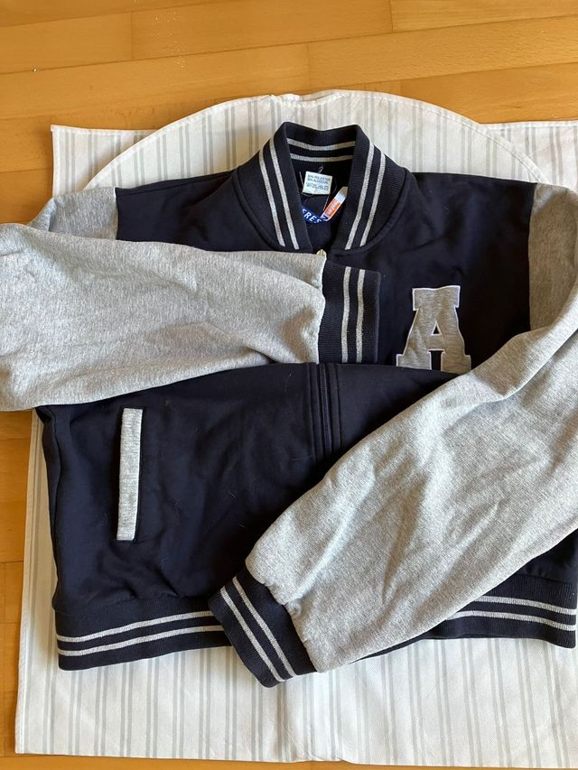 Chaqueta Ánfora Azul y Gris Nueva