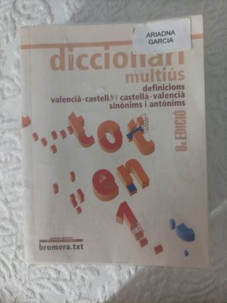 Diccionari multiús