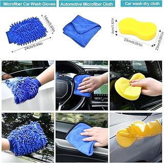 Kit de Limpieza de Coche con 21 piezas