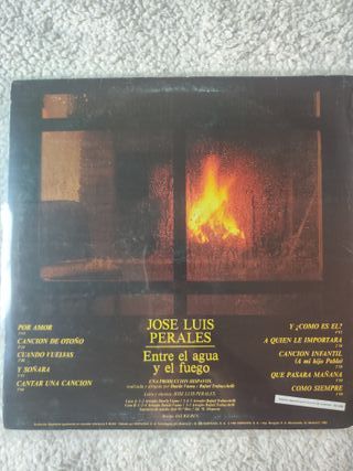 Jose Luis Perales - Entre El Agua Y El Fuego