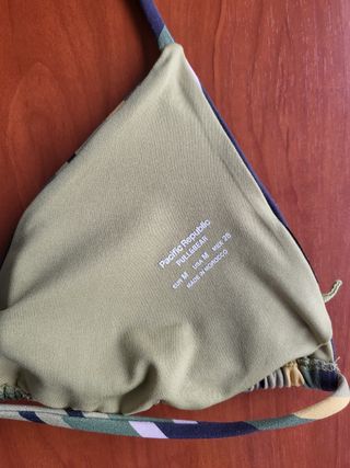 Bikini sujetador verde M Pull&Bear 