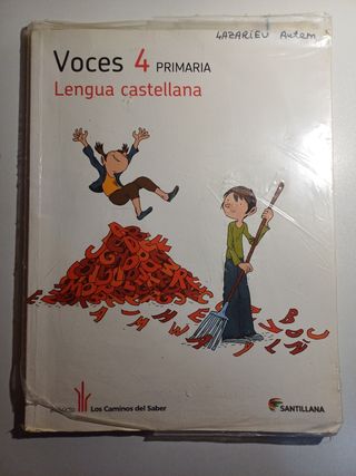 LENGUA VOCES 4 PRIMARIA LOS CAMINOS DEL SABER (...