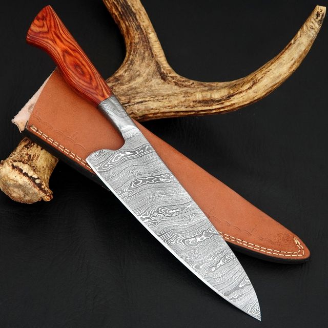 Coltello Chef Acciaio Damasco Professionale