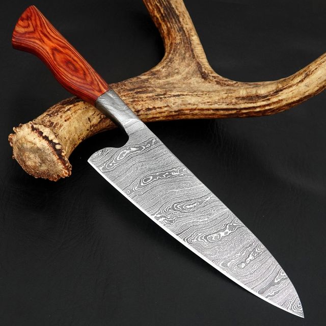 Coltello Chef Acciaio Damasco Professionale