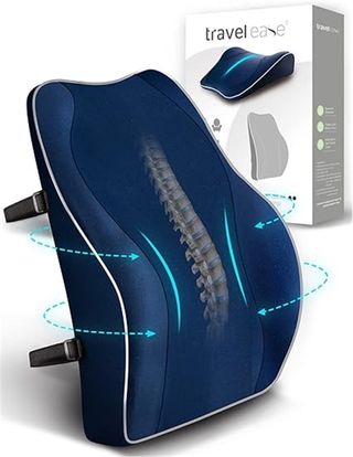 Travel Ease Cojín de Soporte Lumbar Ergonómico,Res