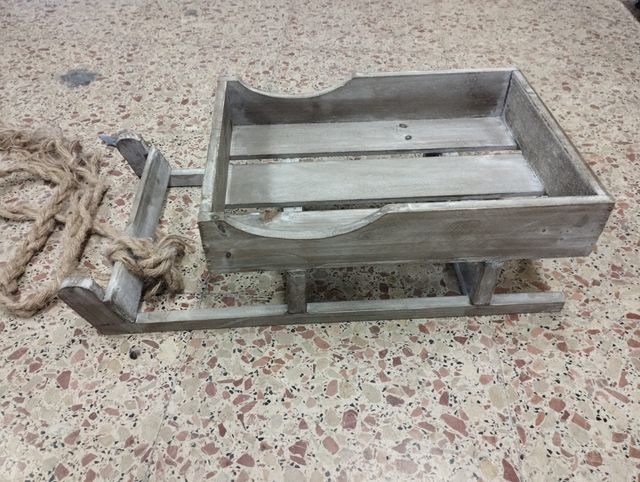 Trineo atrezzo fotografía newborn bebés