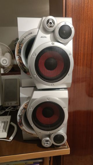 Altavoces AIWA Bass Reflex 3-Way
