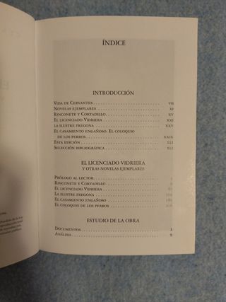 El Licenciado Vidriera Y Otras Novelas Ejemplares
