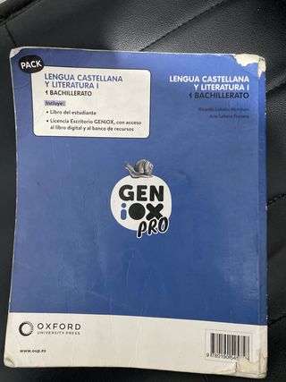 Lengua Castellana y Literatura I 1º Bachillerat...