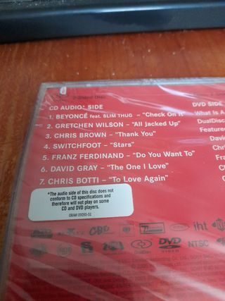 There are two sides - DualDisc CD/DVD