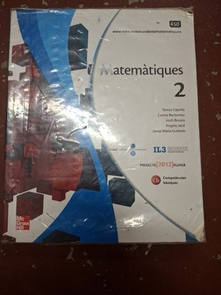 (CAT).(12).MATEMATIQUES 2N.ESO