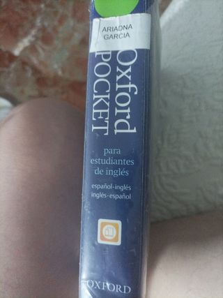Diccionario Oxford Pocket para estudiantes de i...